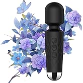 Apowand Mini Personal Massage Small Cordless Handheld Bullet Massager - Powerful - Quiet - Back Legs Hand Pains and Sports Recovery (Black)