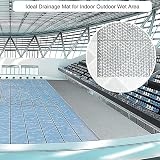 BWKJMY Drainage Non Slip Floor Mat 0.9x3m 5.5mm Thick Grey view 7