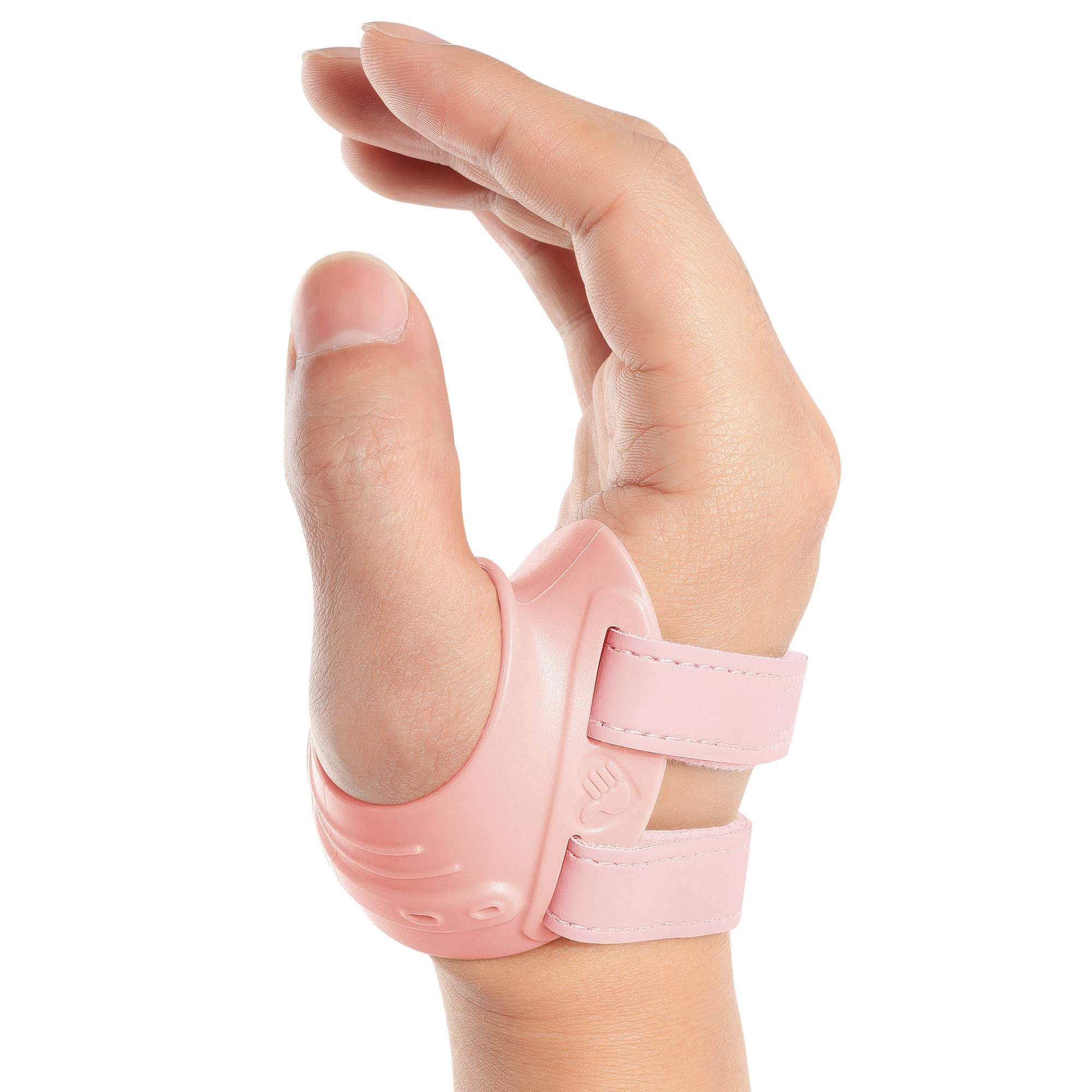 Photo 1 of FORTEMOTUS CMC Thumb Brace, Upgrade Thumb Splint for CMC Joint Pain Relief and Support, Osteoarthritis, Tendonitis, Arthritis, CMC Joint Thumb Arthritis Brace: for Women Men (Pink, Right Hand, Medium)