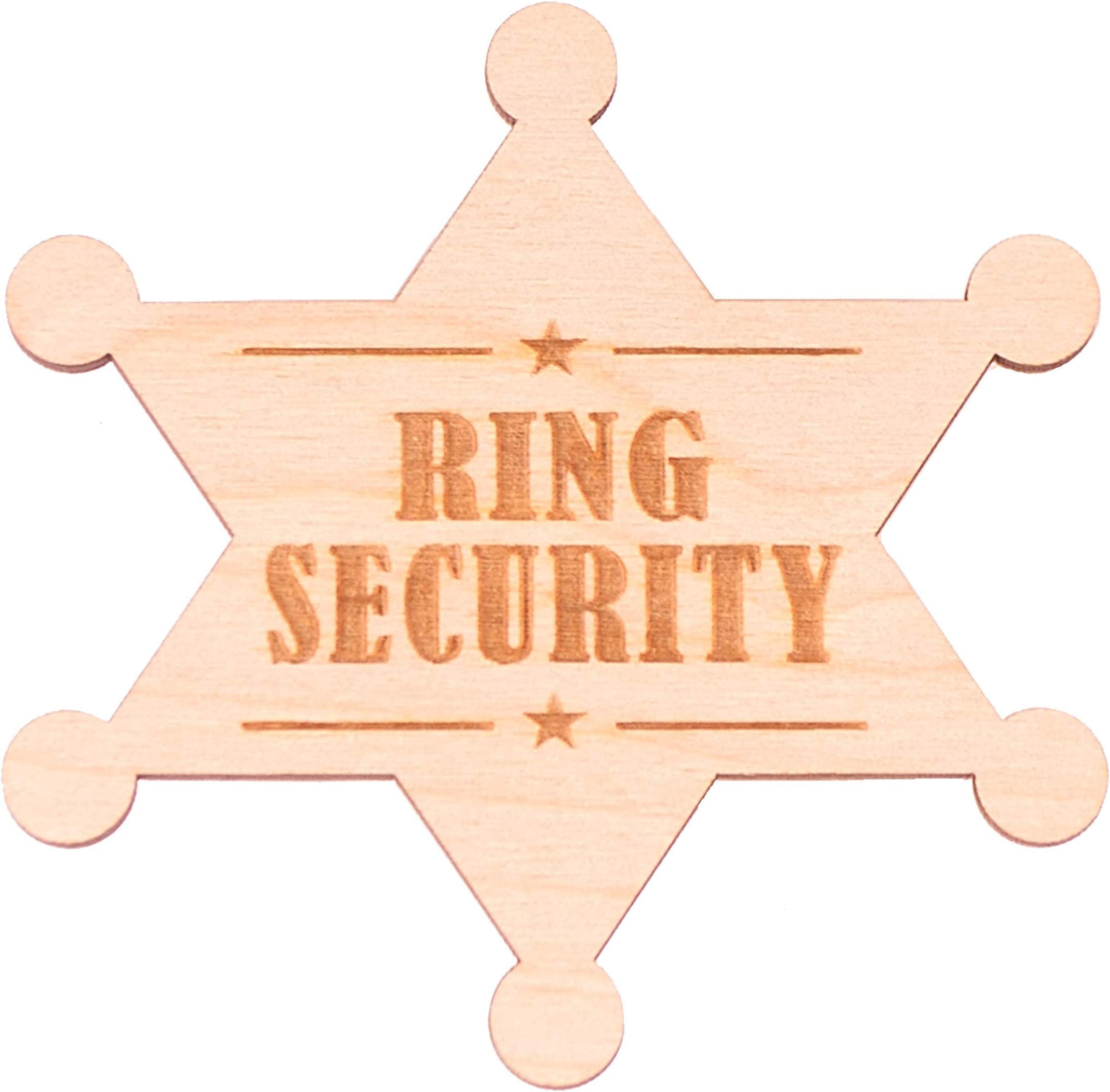 Ring Security Badge for Ring Bearer Gifts Wedding