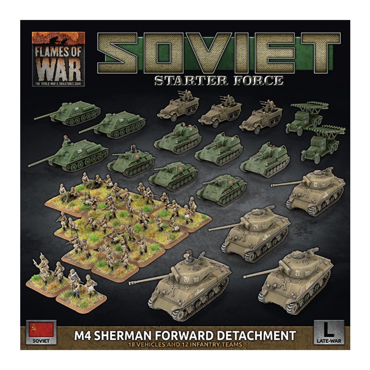 Flames of War - M4 Sherman Forward Detachment