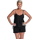 Side Tie Tankini Swimsuit Top