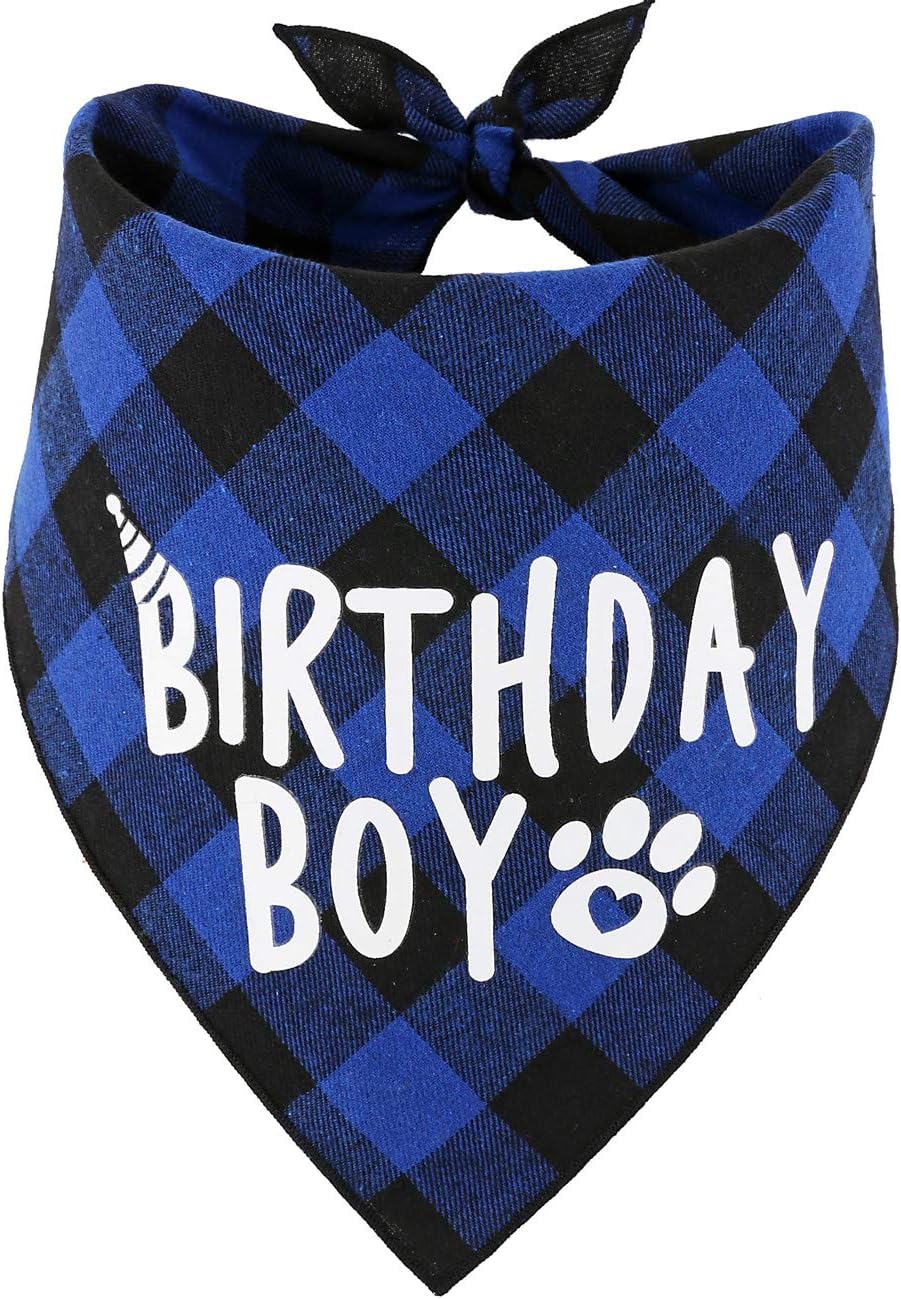 JPB Dog Birthday Boy Bandana : Pet Supplies