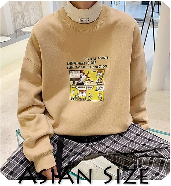 Amazon Lu Studio カラフルプリントスウェットシャツ カジュアル 厚手 パーカー メンズ オーバーサイズ パーカー Us サイズ Xxxx Large トレーナー パーカー 通販