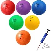 GSE 7"/8.5"/10-Inch Inflatable Playground Balls, Dodgeball, Kickball Games | Durable PVC ball for kids &amp; adults, ideal for indoor &amp; outdoor PE, school, gym, recess, handball, and backyard games