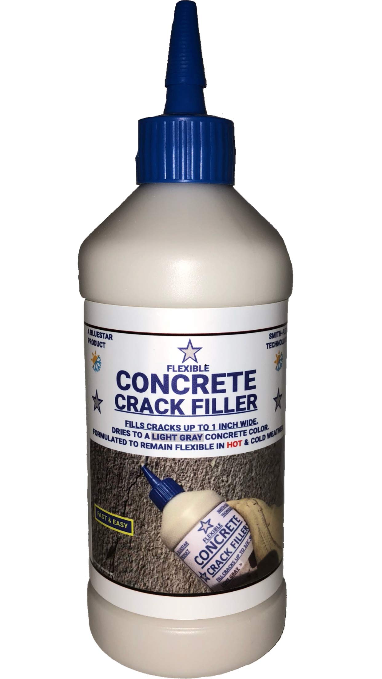 Bluestar Flexible Concrete Crack Filler (LIGHT GRAY)