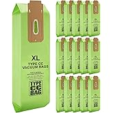 16 Packs Vacuum Bags for Oreck Type CC, Fits All Oreck XL Upright Vacuum | Replacement for Part #CCPK8DW.Compatible with all Oreck XL upright vacuum cleaners