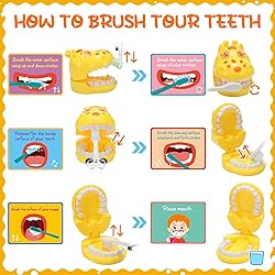 Skylety 2 Set Dentist Kit for Kids Dentist Play Set