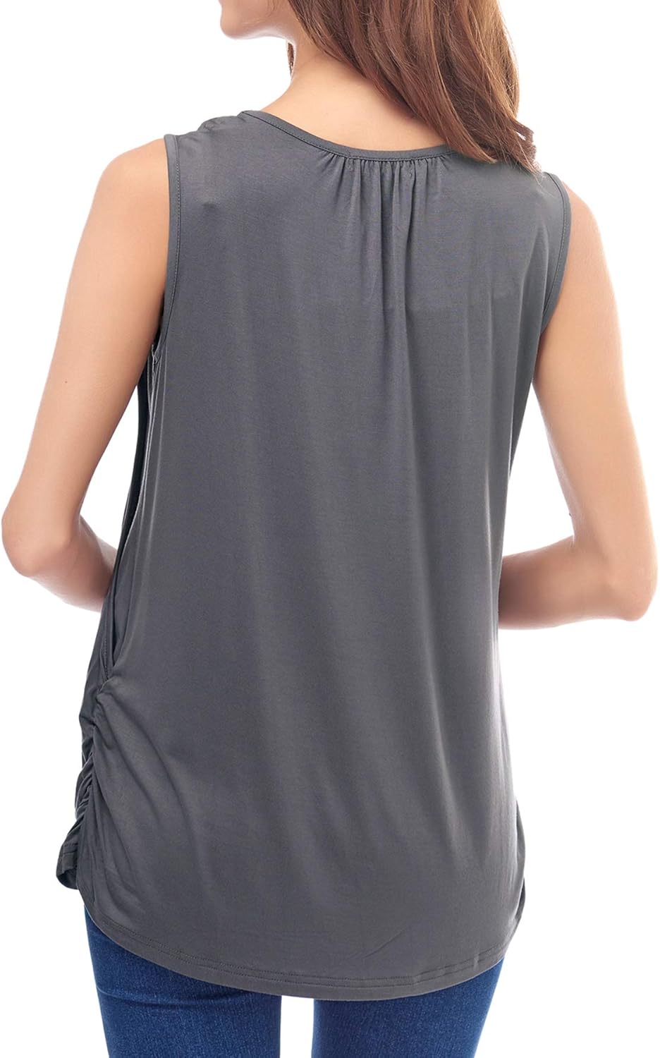 Smallshow Women's Maternity Nursing Tank Tops Breastfeeding Clothes 3-Pack at  Women’s Clothing store