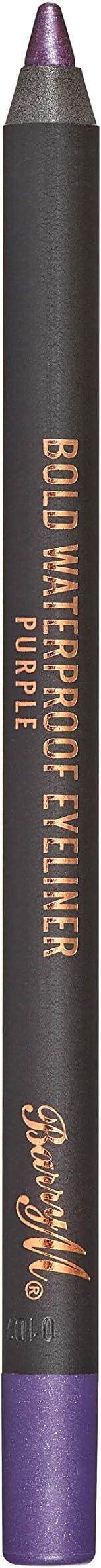 Barry M Bold Waterproof Eyeliner Purple - Long Lasting Smudge Proof Makeup