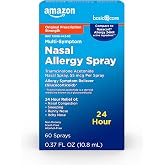 Amazon Basic Care Multi-Symptom Triamcinolone Acetonide Nasal Allergy Spray, 0.37 Fl Oz