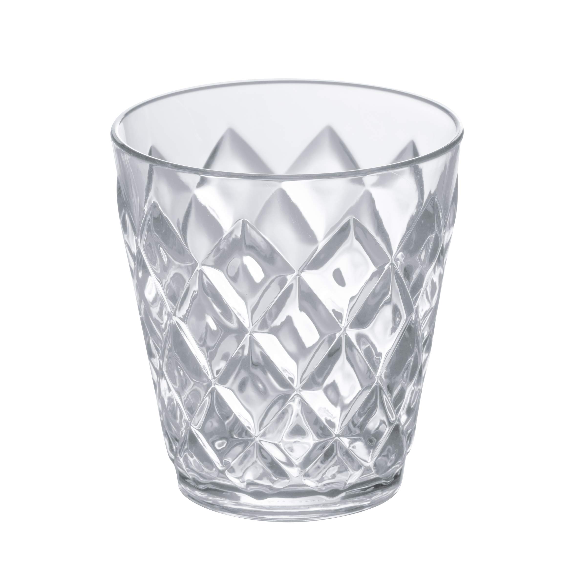 Koziol Tumbler Crystal S, thermoplastic, Transparent Clear, 8.4 x 8.4 x 9 cm