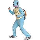 Disguise Boys Kids Pokemon Squirtle Costume | Boys Squirtle Cosplay | Starter Pokemon Costume | Inflatable Shell & Headpiece