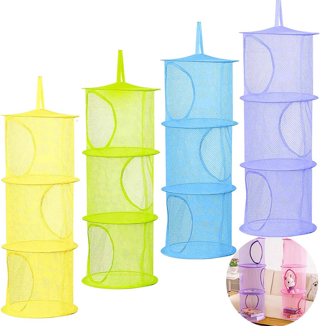 hanging mesh toy organizer