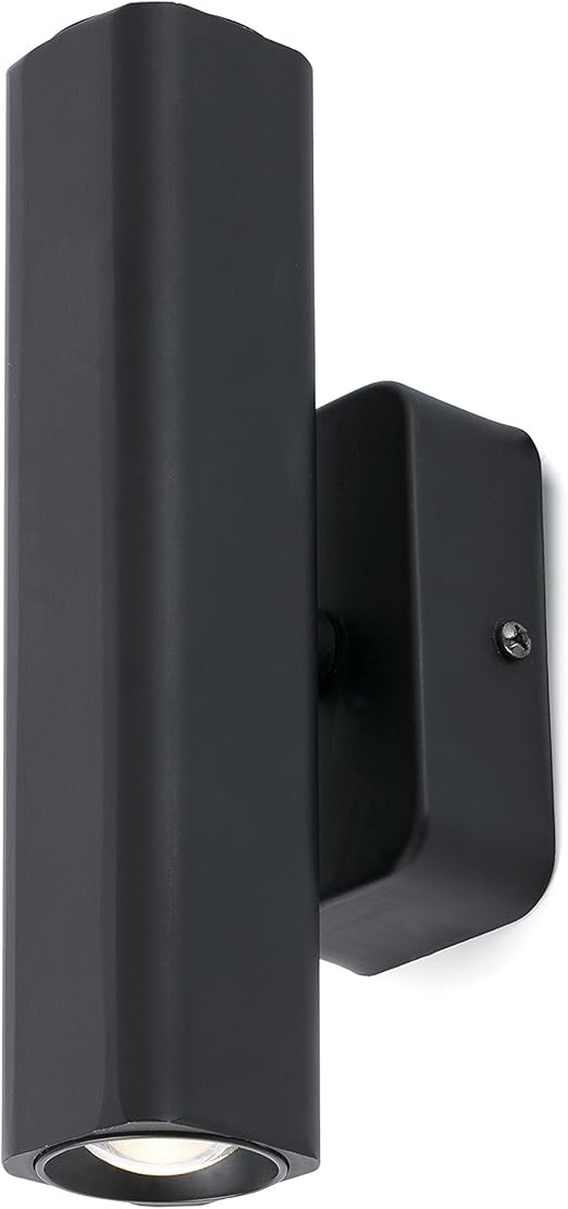 Faro 29889 Lise Led Lampada Da Parete Nera Amazon It Illuminazione