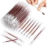 Iodine Swabs, 100 Pcs Disposable Iodine Swabs, Iodine Swabs Individually Wrapped for Nose Care, Disinfection Wound, Outdoor S