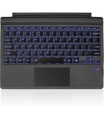 Amazon.com: Microsoft Surface Touch Cover 2, Charcoal (N3W-00001