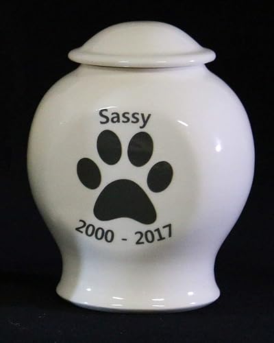 ceramic dog urn