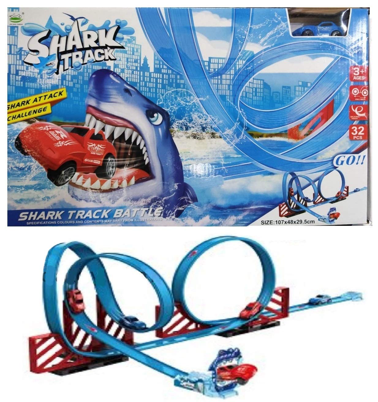 shark car track