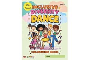 Inclusive Diversity Dance Colouring Book