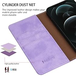 Neiye Compatible with iPhone 12/12 Pro Wallet Case