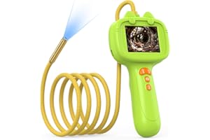 JDZ Kids Borescope Toy with Light, STEM Educational Toy, Birthday Gift for Boys Girls, Outdoor, Nature Exploration, Kids Toy for 4 5 6 7 8 9 10 Years Old