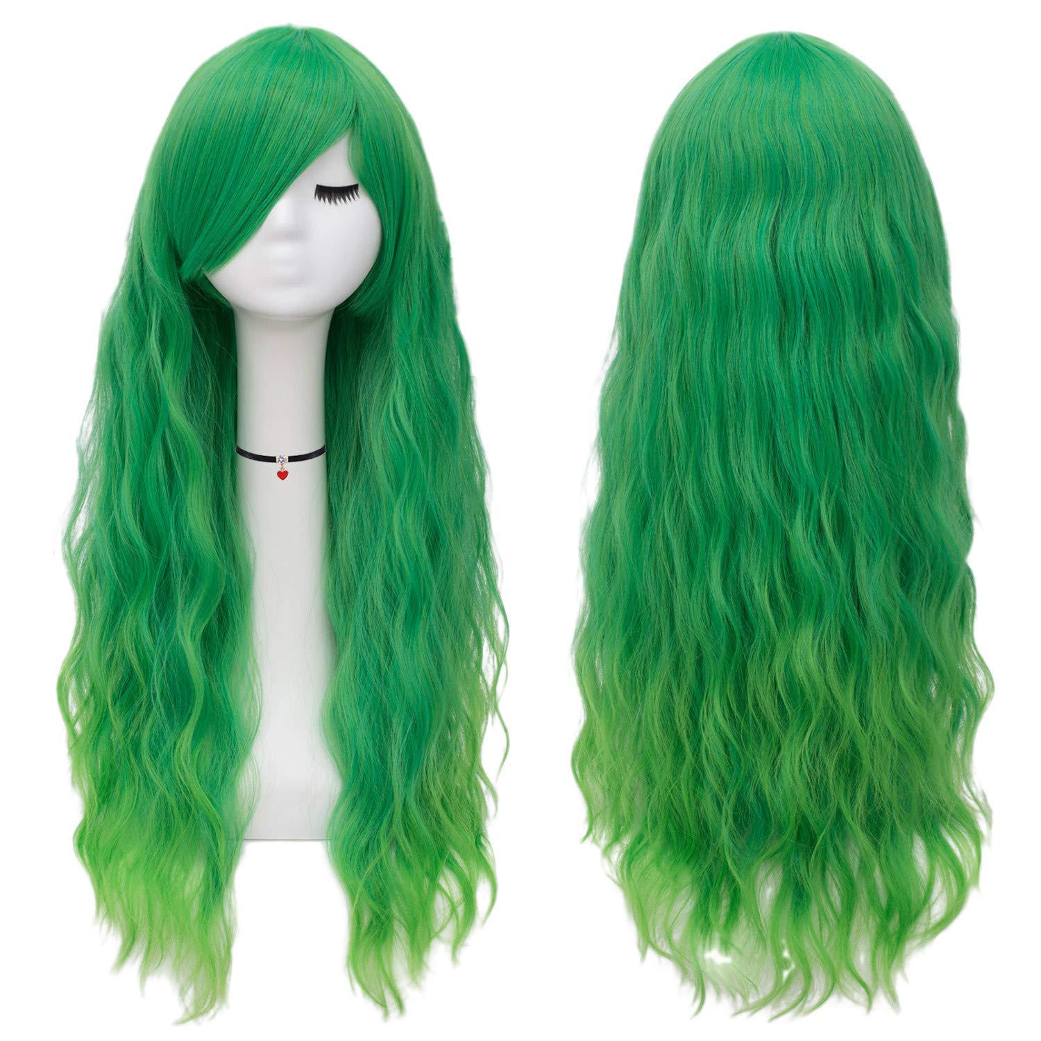 green wig