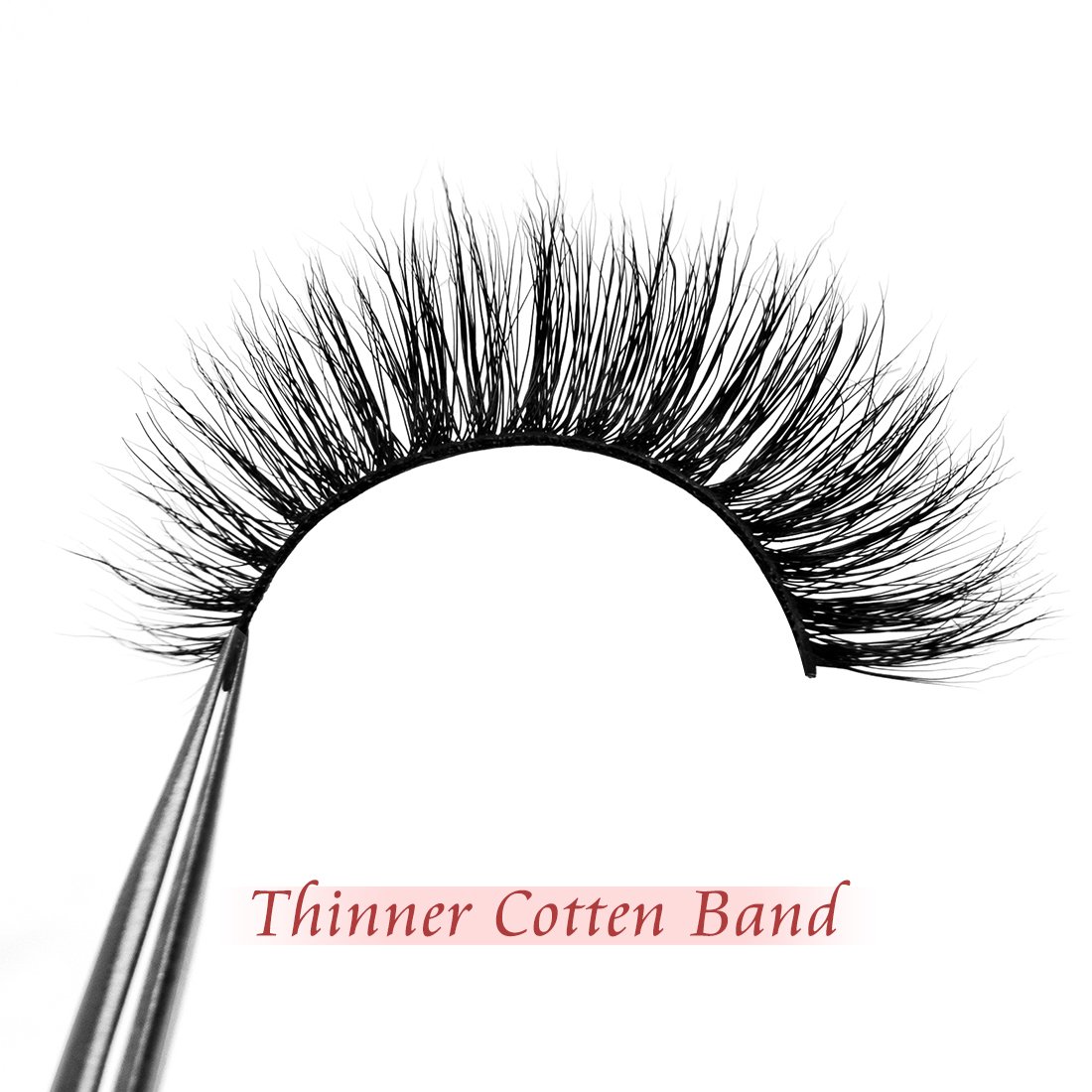 Mink Lashes Faux Mink Eyelashes Strips Natural Handmade False Eyelashes Thick Reusable Mink Fake Eye lashes 3D Style for Makeup by LK LANKIZ