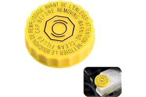 KUQUTIDY Brake Fluid Cap Replacement OEM#4683656AB for 2001-2017 Jeep Wrangler 2009-2020 Dodge Journey 2014-2020 Cherokee 2017-2020 Compass, Brake Fluid Reservoir Cap, Brake Master Cylinder Filler Cap