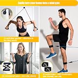 COFOF Resistance Bands Set with Handles 150 lbs Stackable Gym Bands view 5