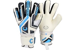 Renegade GK Talon Goalie Gloves with Microbe-Guard (Sizes 5-11, 5 Styles, Level 3) Pro-Tek Fingersaves & 3.5+3MM Hyper Grip XD | Durable Goalkeeper Glove for All-Around Play | Based in The USA