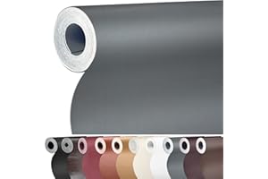 BONAIER Leather Repair Patch 36X79 inch Large Self-Adhesive Leather Repair Tape, Reupholster Leather Patches for Furniture Couch Chairs Car Seat (Grey, 36x79 inch)