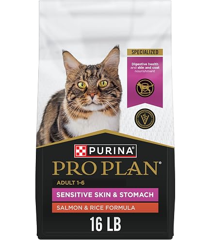 Purina Pro Plan Dry Kitten Food, Sensitive Skin & Stomach Salmon