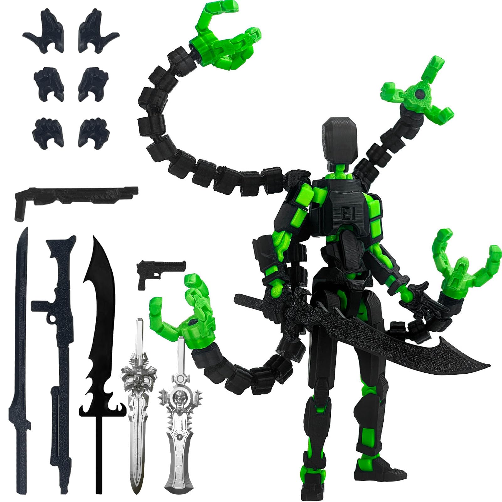 PkghoKids Assembly Completed T13 Action Figure 3D