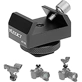 YUEOCT Metal Telescope Finderscope Mount Adapter Finder Scope Base Dovetail Bracket with 1/4" Threaded Hole for Video DSLR Mirrorless Camera Flash Hotshoe Coldshoe Hot Cold Shoe Sky Astrophotography