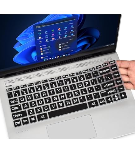 Funda De Silicona Para Teclado HP Pavilion X360 - Protege Contra Polvo Y Líquidos, Fácil De Limpiar, Reusable