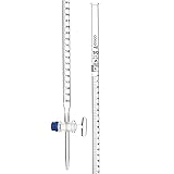 EISCO Class A 50mL Borosilicate Burette - 0.1mL