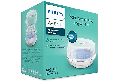 Philips AVENT Microwave Steam Sterilizer for Baby Bottles