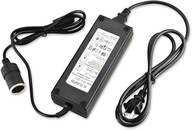 Amazon カー用品 車載電器 家庭用 Ac Dc 電源変換アダプター シガーソケット Dc12v 10a 1w 電圧変換器 インバーター コンバーター 車 バイク