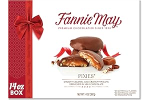 Fannie May, Milk Chocolate Candy, Pixies, 14 oz Gift Box
