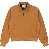 ZENTHACE Men's Corduroy Jacket with Full Flannel Lined,Zip Up Casual Vintage Outerwear Coat,100% Cotton