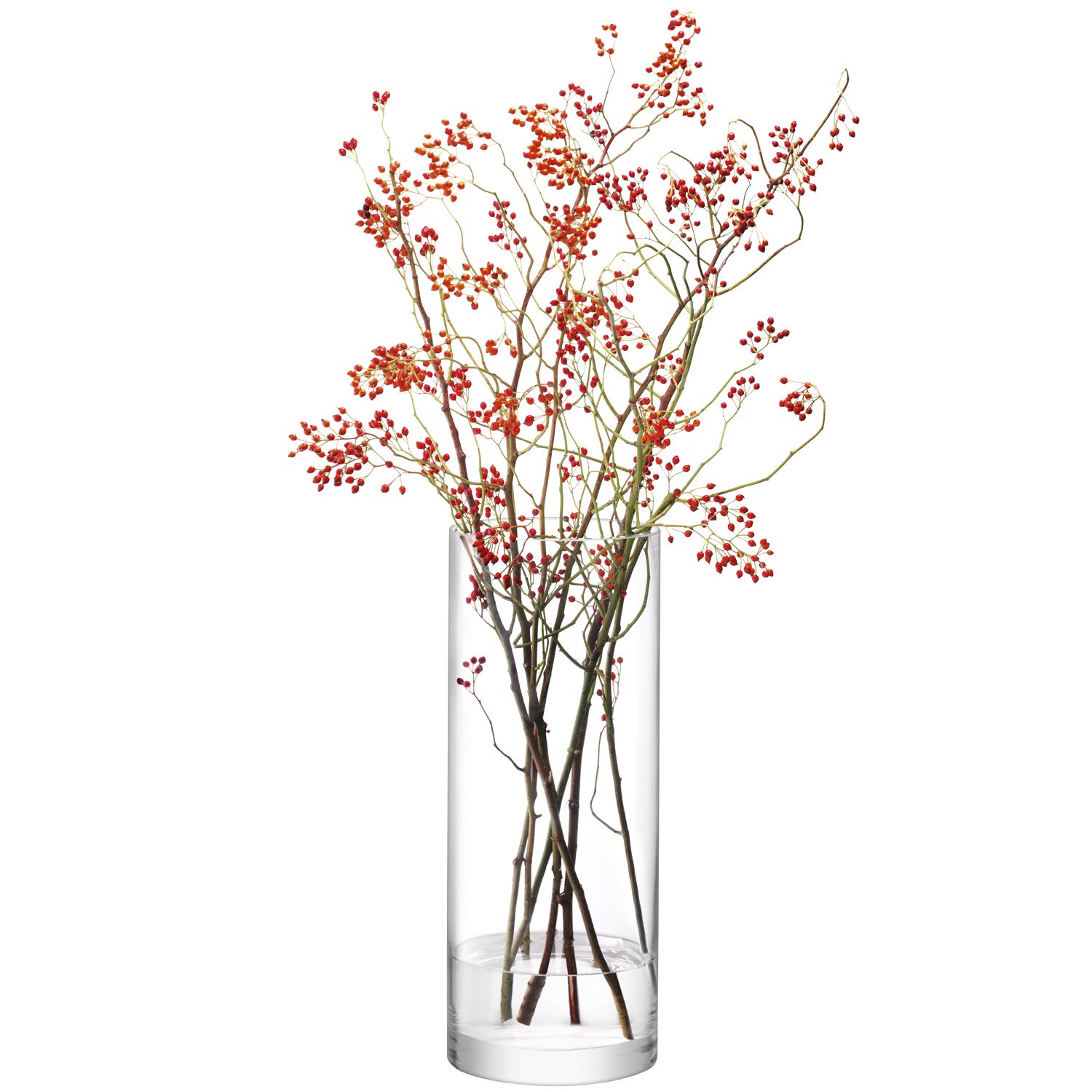LSA Column Giant Vase H50 x Ø20cm Clear | 1 unit | Handmade Glass | CO25