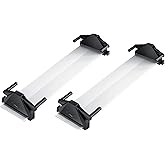 ASUS ABF01 ROG Bezel-Free Kit Universal Multi-Monitor Setup with Optical Micro-Structures Easy Assembly, Clear, (Set of 2)