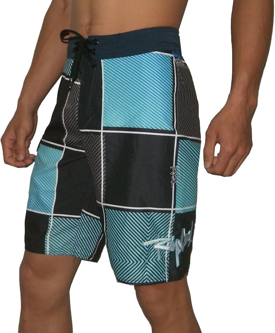MENS RIP CURL NEW HORIZON SKATE & SURF BOARDSHORT BOARD SHORTS Black & Blue (Size 34