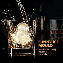 ACOOKEE Penguins Ice Cube Tray Fun Shapes, Odd