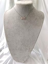 MICOMAKA Birth Year Number with Crown Necklace,Old