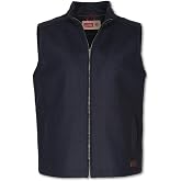 Stormy Kromer The Ironwood Vest | with Antique Brass Zipper, Cut &amp; Sewn in the USA, Unlined, Modern Cut, Slim Sleek Fit