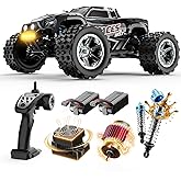 DEERC 8618 1/16 Fast Brushless RC Cars for Adults, Max 56mph, 2 3S Lipo Batteries Electric Off-Road Waterproof RC Truck,4X4 H