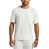 Buffalo David Bitton Men's Short Sleeve Slub Pocket Tee Regular Fit