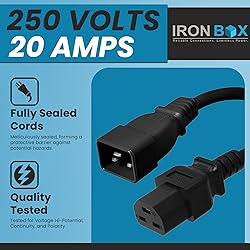 IronBox Electric - Heavy-Duty C20 to C21 Power